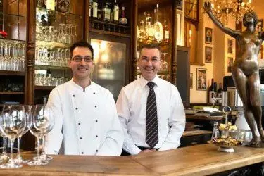 Francesco Pisanu ed Emilio Dettori del ristorante Botticelli di Hannover