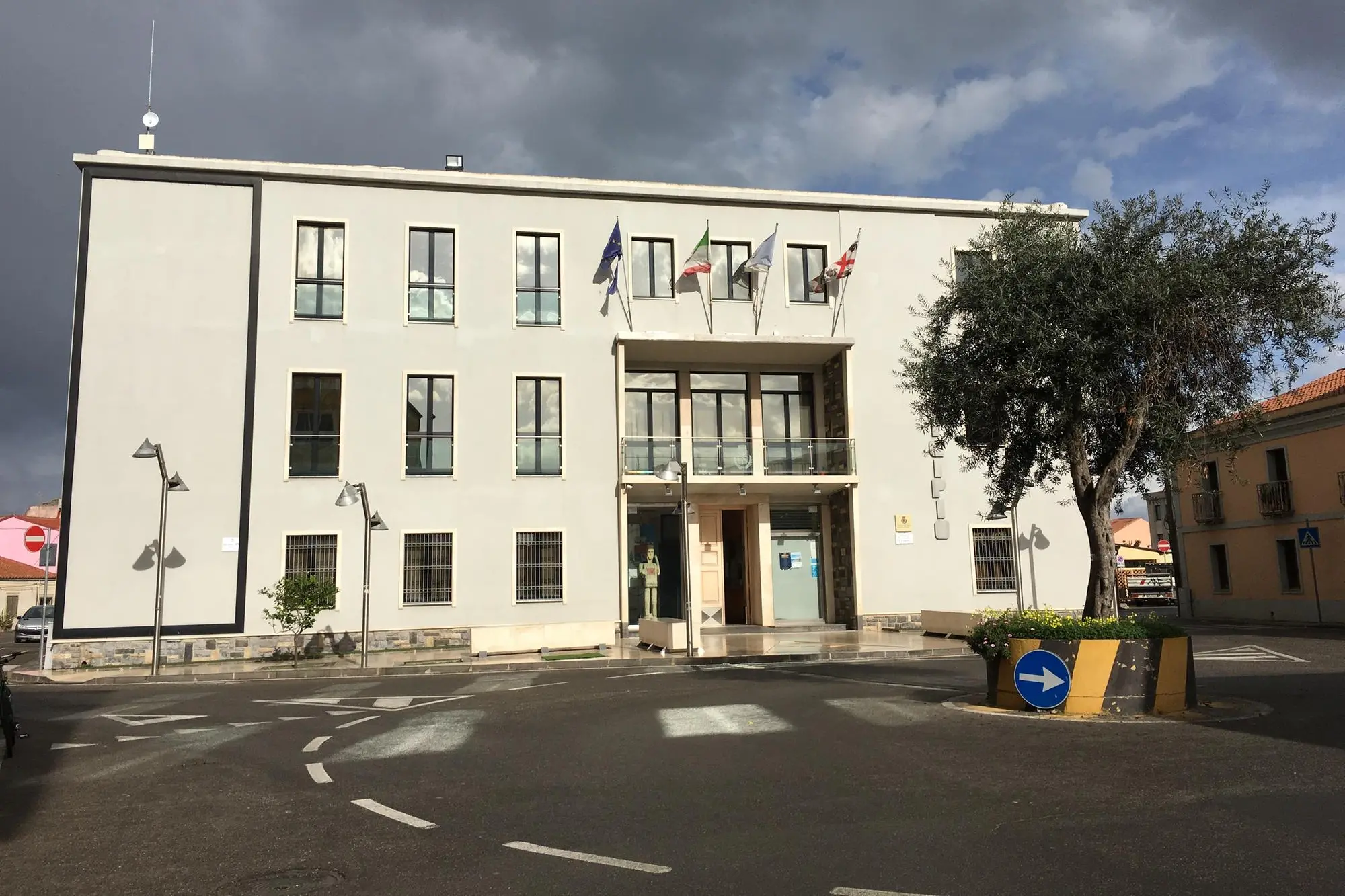 Il Comune di Cabras (foto Sara Pinna)