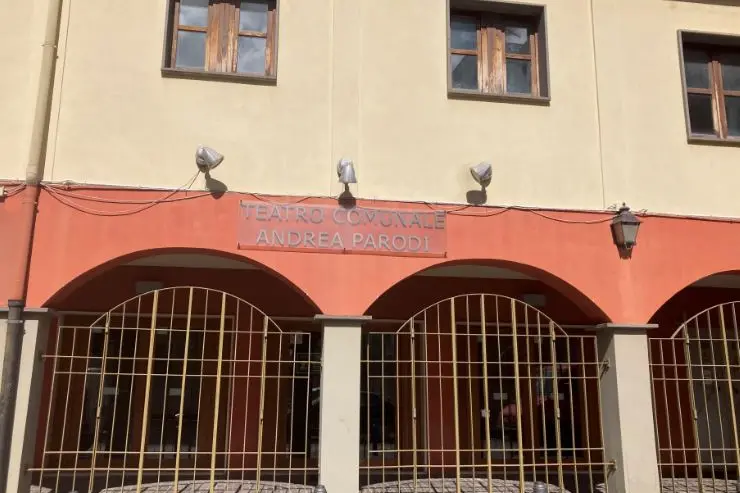 Teatro Andrea Parodi a Porto Torres (foto Pala)