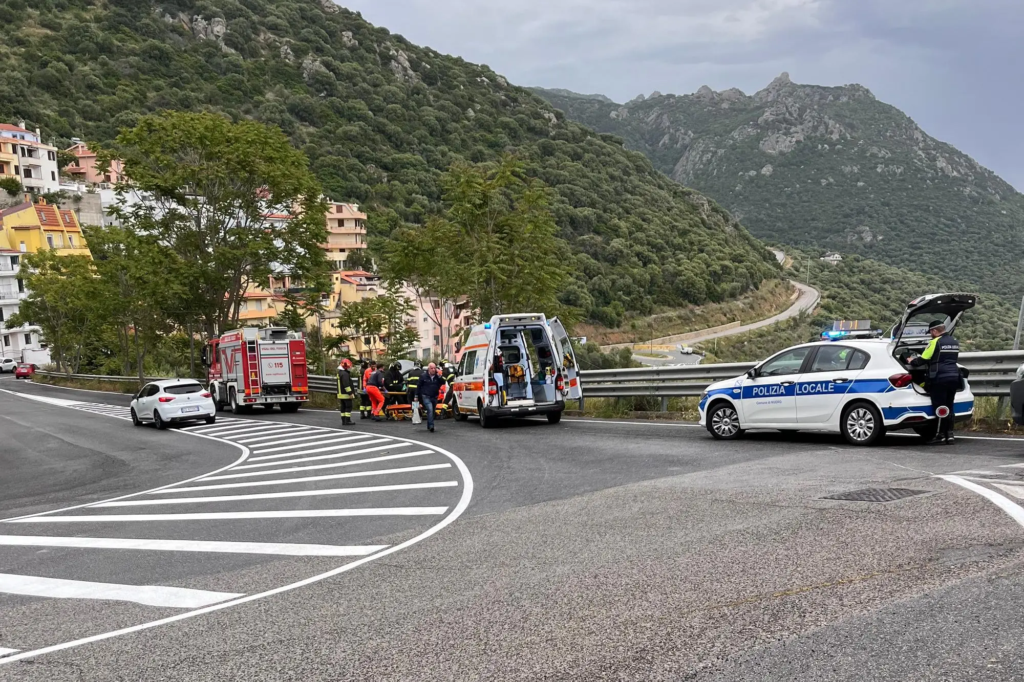 Incidente a Mughina (foto Ledda)