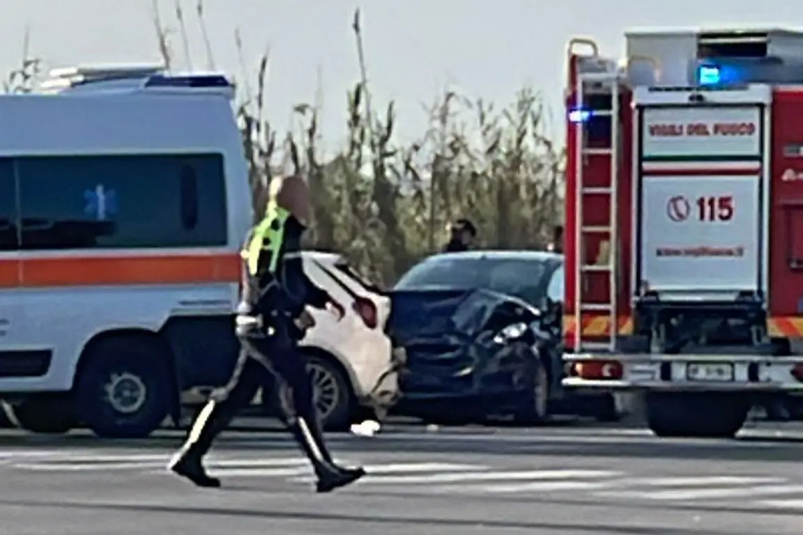 L'incidente (L'Unione Sarda)