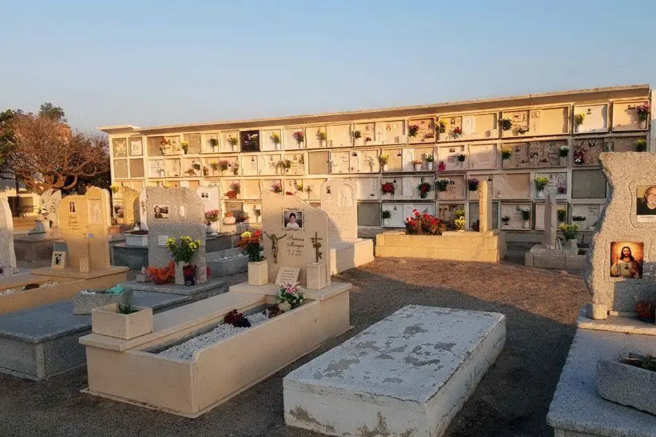 Il cimitero di Marrubiu (foto Pintori)
