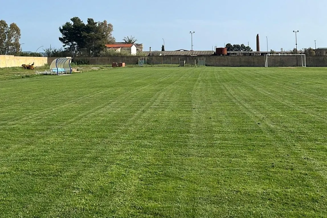 Il campo sportivo comunale di San Giovanni. (foto Scano)