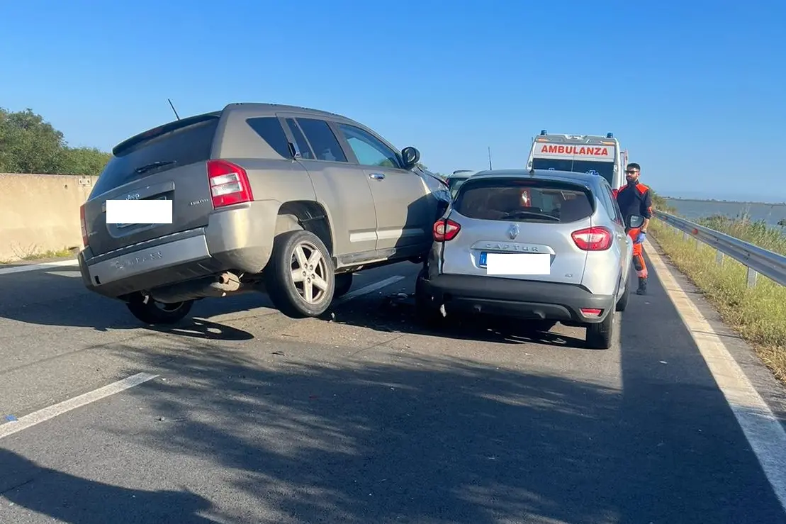 Incidente sulla 195 (L'Unione Sarda)