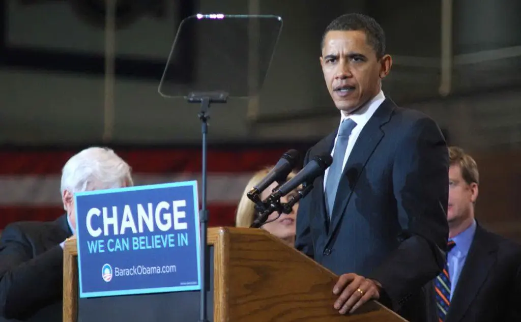 Obama governa gli Stati Uniti dal 2009 al 2017