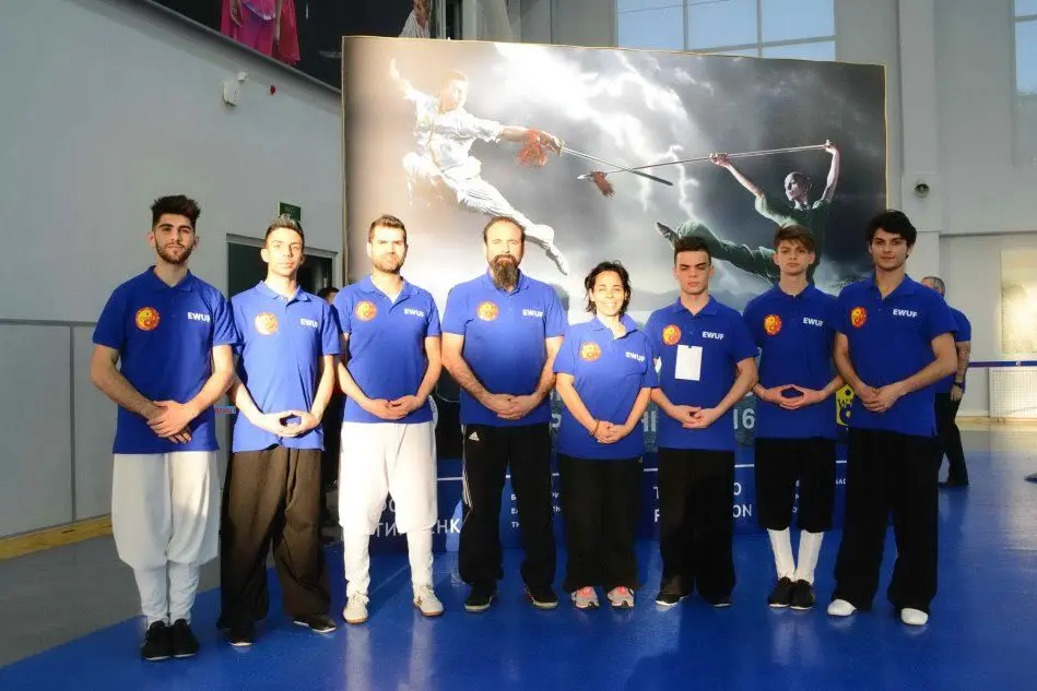 La squadra quartese (foto Raffaele Serreli)