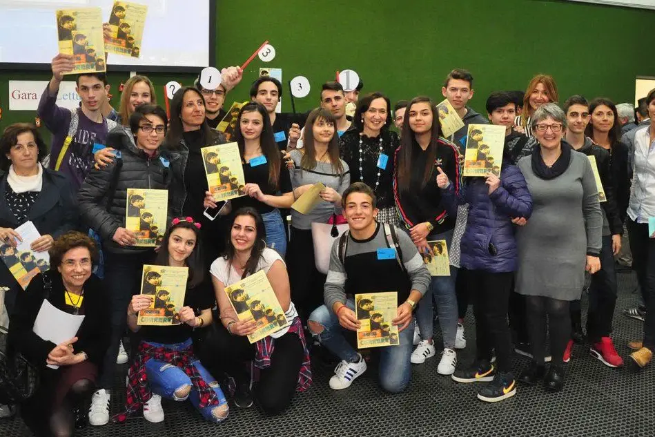 I ragazzi della 2H, tra i vincitori del concorso