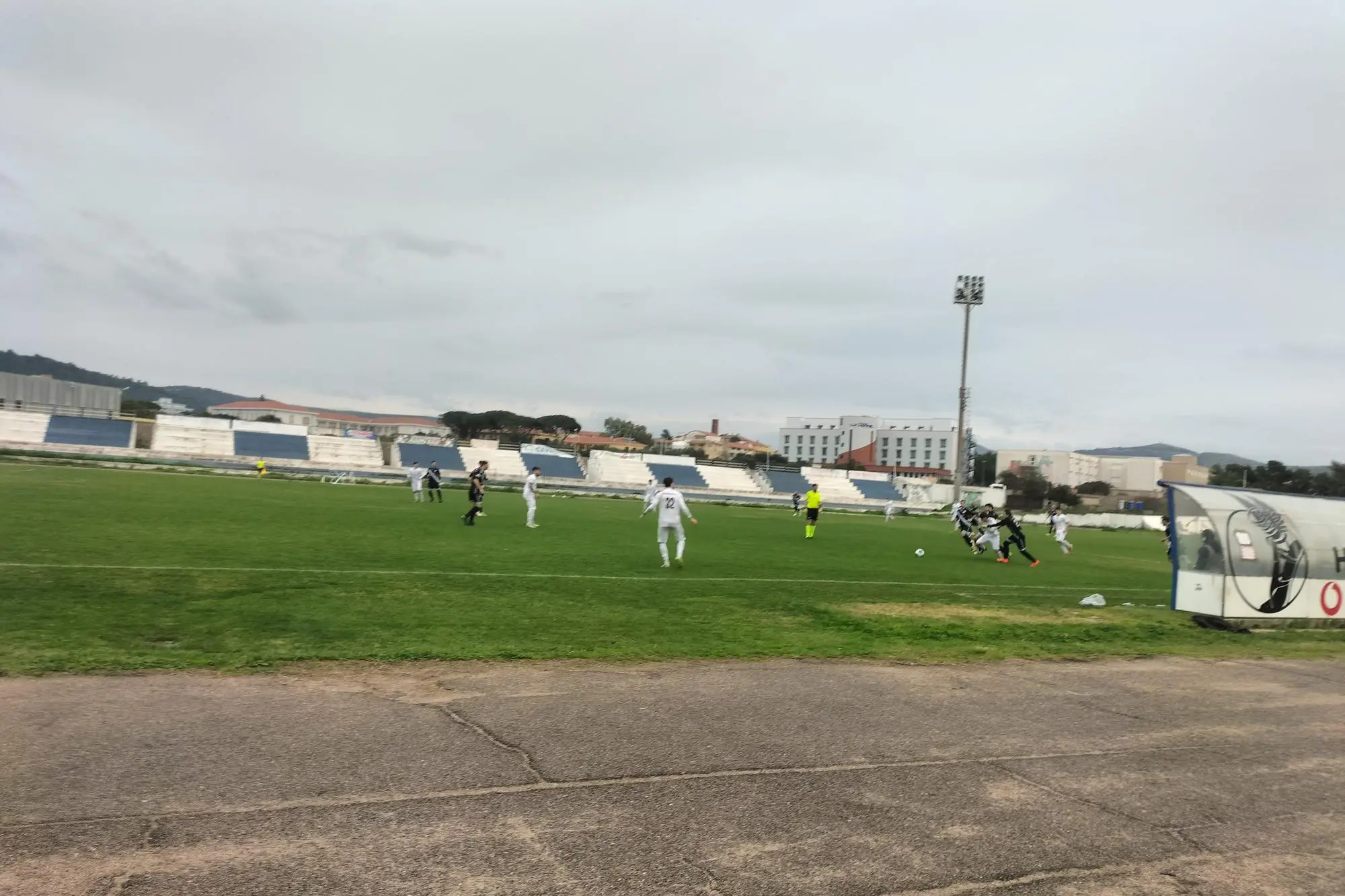 Lo stadio comunale Carlo Zoboli. (Foto Scano)