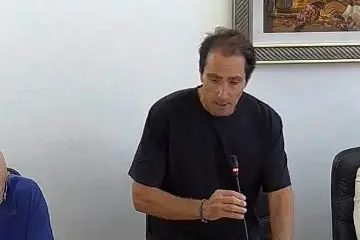 Il consigliere Cermelli della Lega Porto Torres (foto Pala)