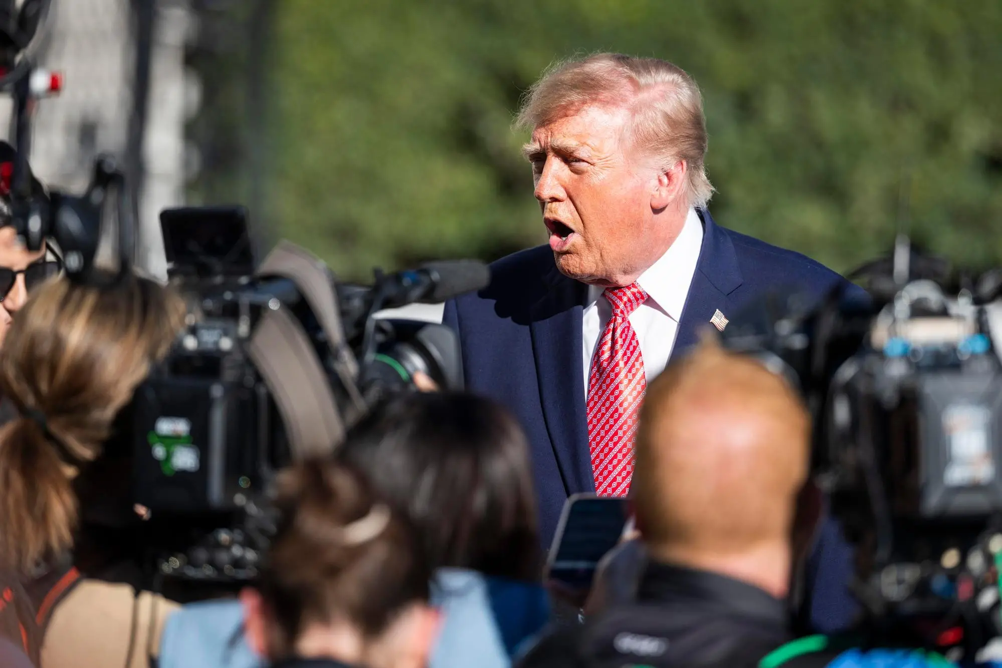 Donald Trump (foto Ansa/Epa)