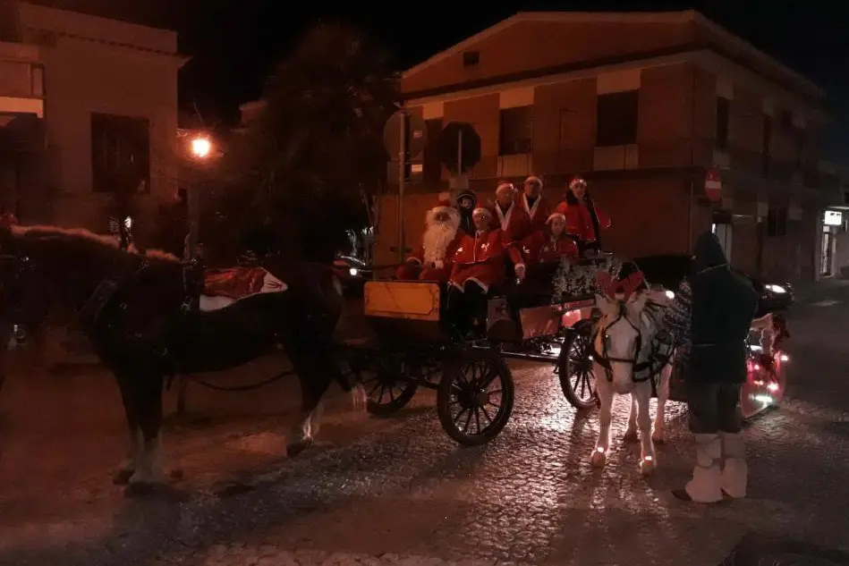 La carrozza (foto Raffaele Serreli)