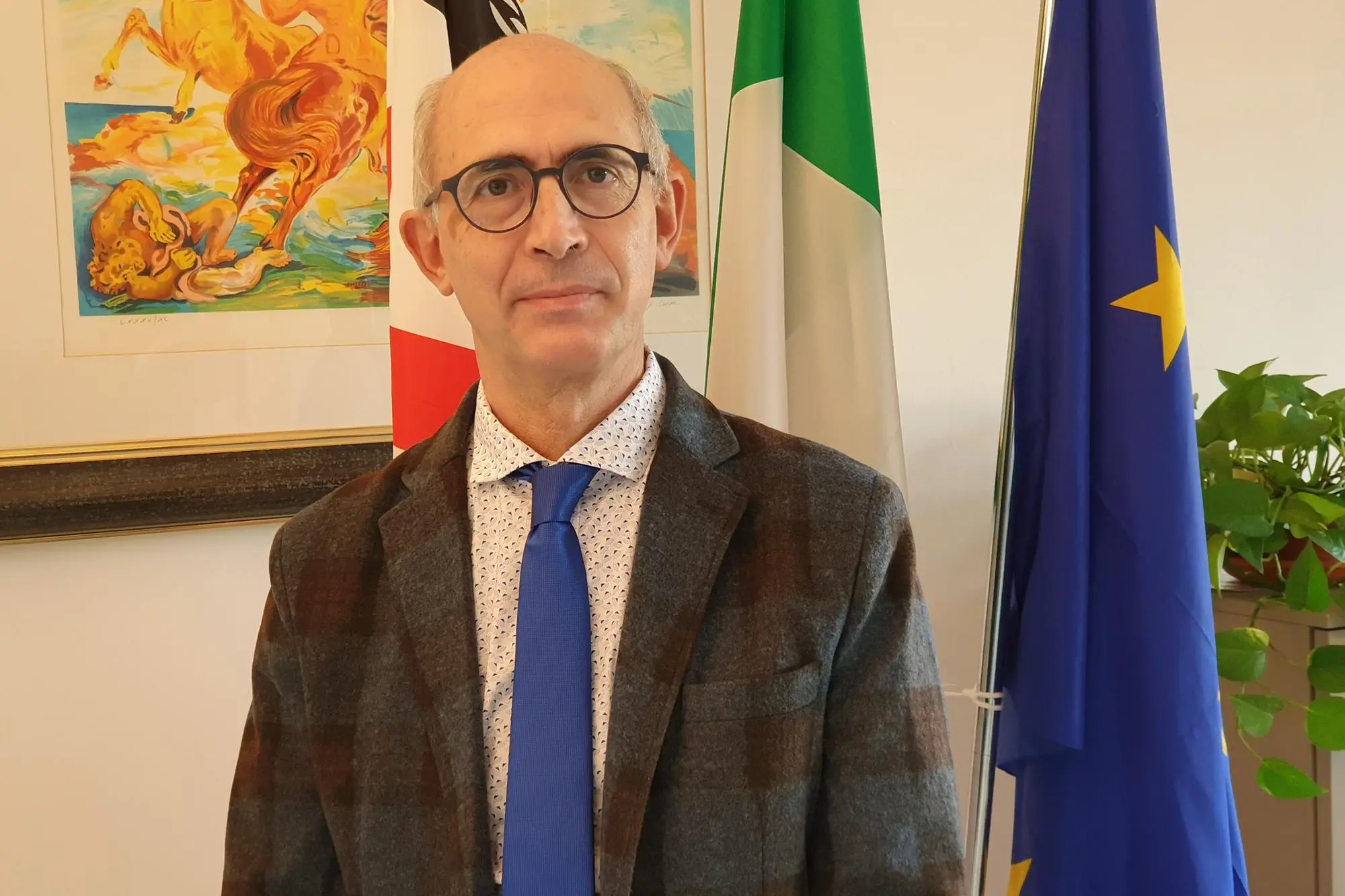Il dg dell'Ersu Sassari Libero Meloni (foto concessa)