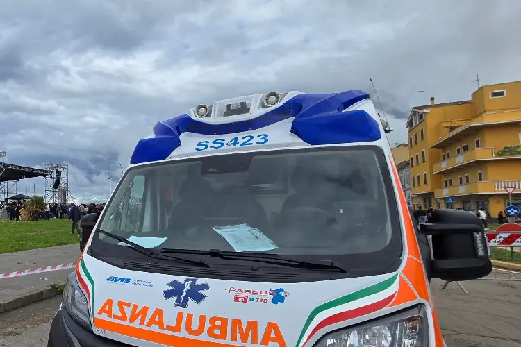 L'ambulanza dell'Avis (Foto: Pala)