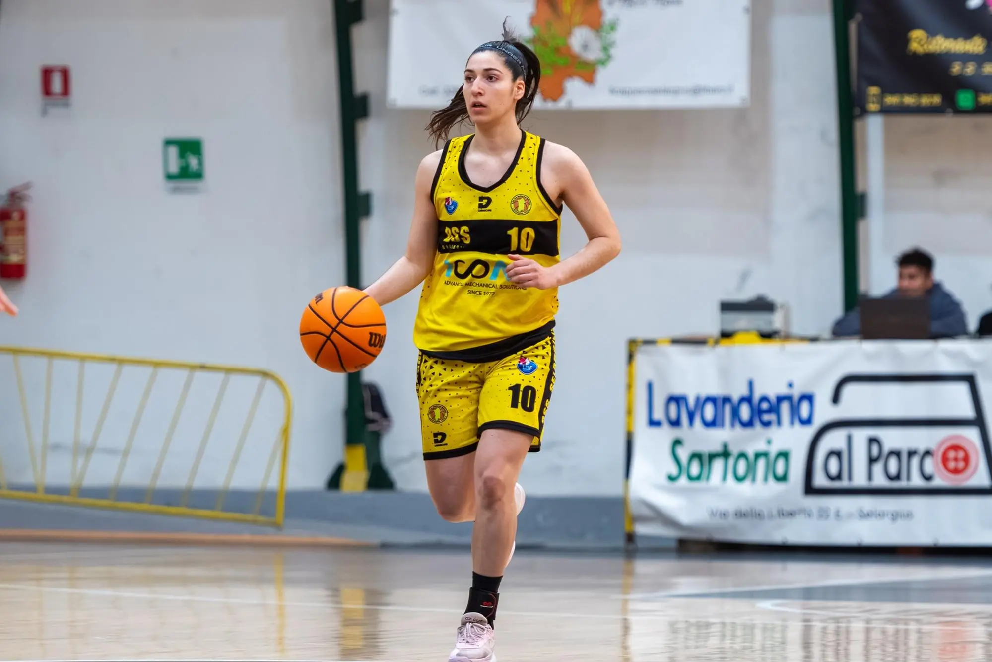 Isabella Ingenito, play del San Salvatore (foto Cicotto)