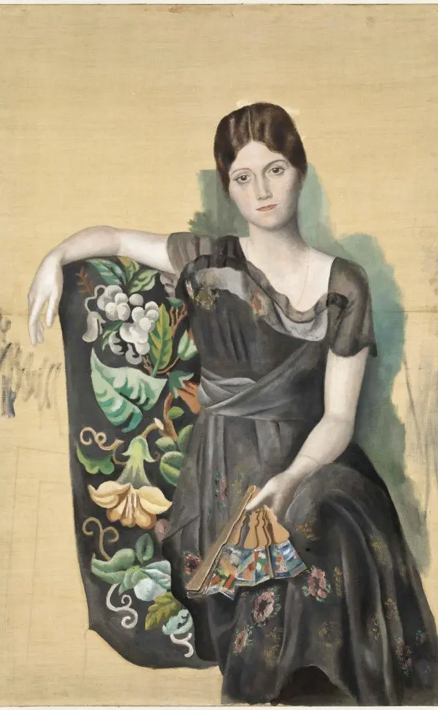 &quot;Portrait d'Olga dans un fauteuil&quot;, 1918. Musée national Picasso-Paris