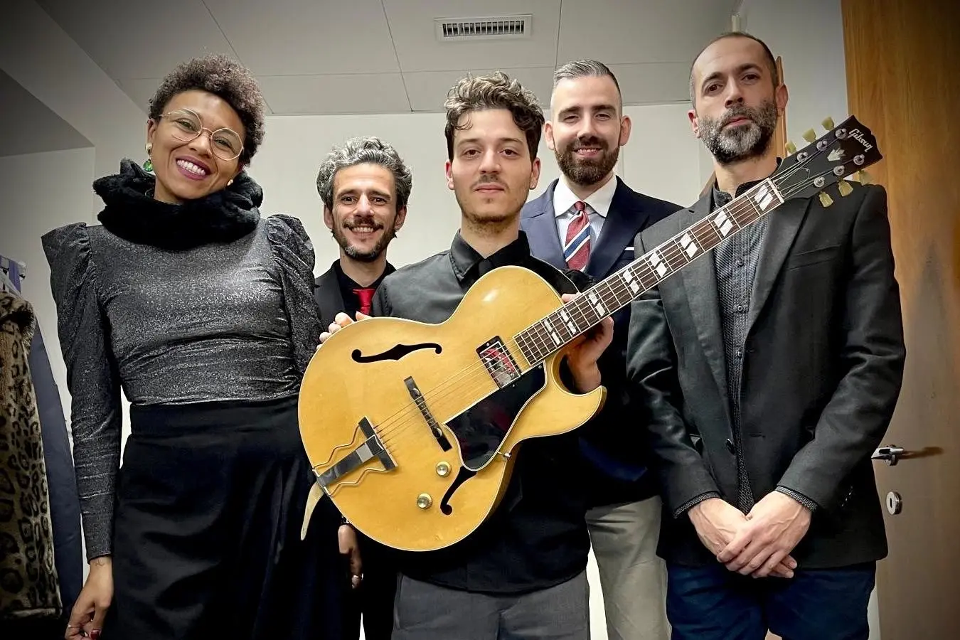 Denis Gueye e il quartetto (foto ufficio stampa)