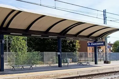 La stazione dove è avvenuta la violenza sessuale