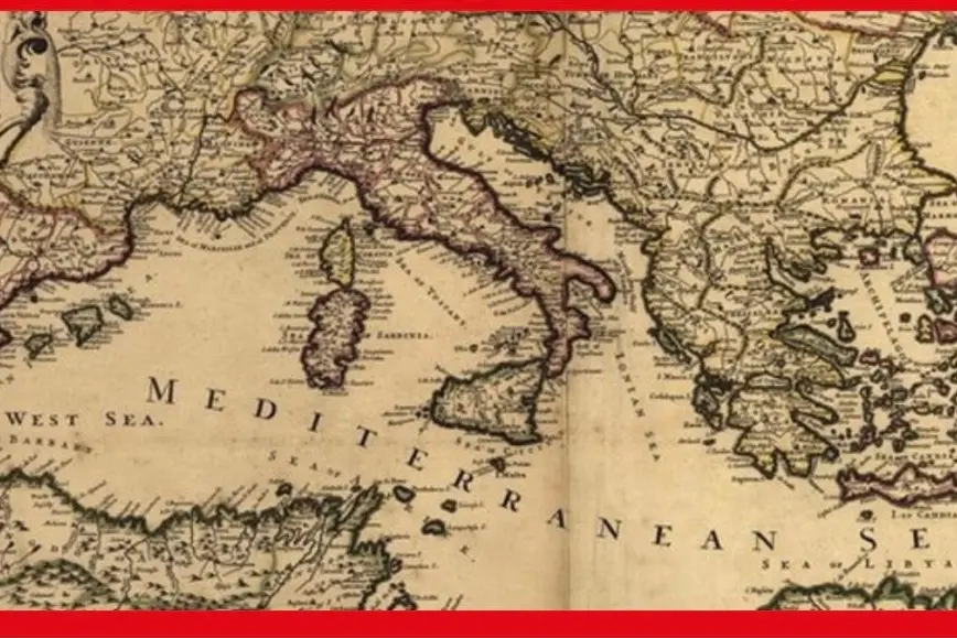 Il Mediterraneo nella locandina dell'evento (foto ufficio stampa)