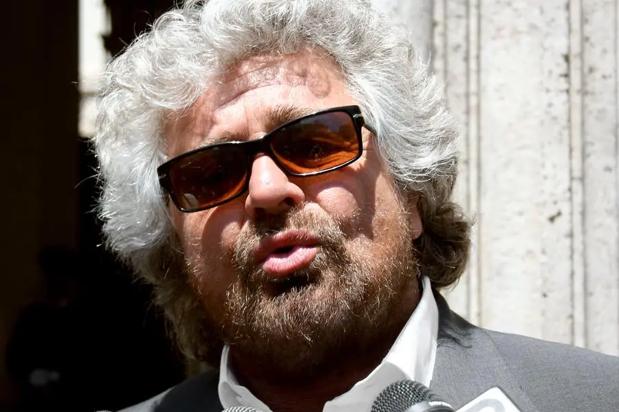 Beppe Grillo (Ansa - Carosi)