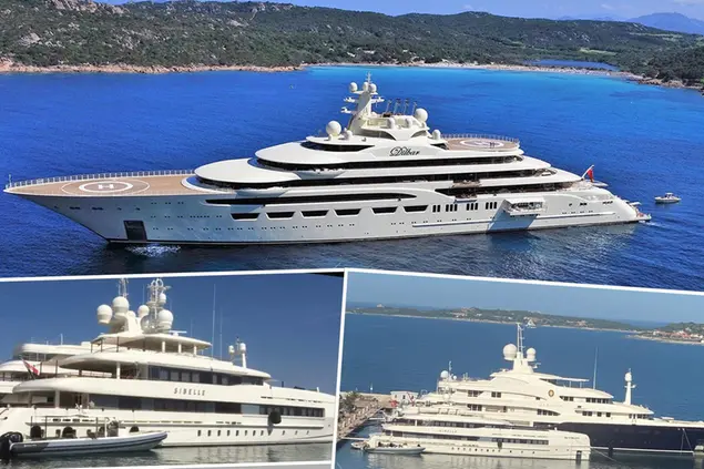 Il ritorno dei russi in Costa Smeralda (foto L'Unione Sarda)