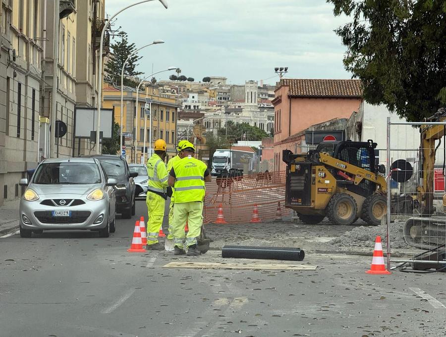 Lavori in viale La Plaia, oggi attesi altri disagi
