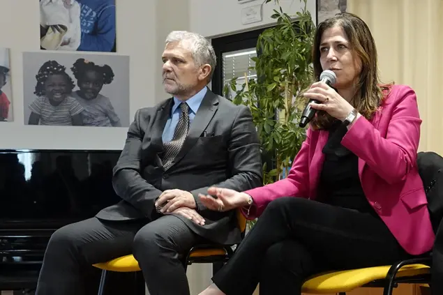 Armando Bartolazzi e Alessandra Todde