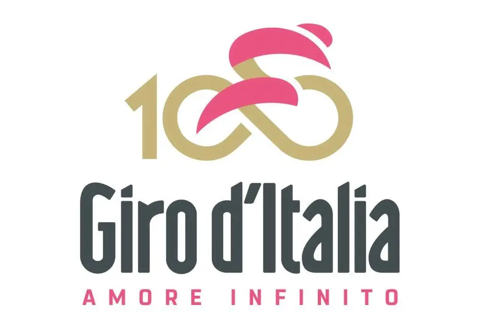 Il nuovo logo del 100° Giro d'Italia
