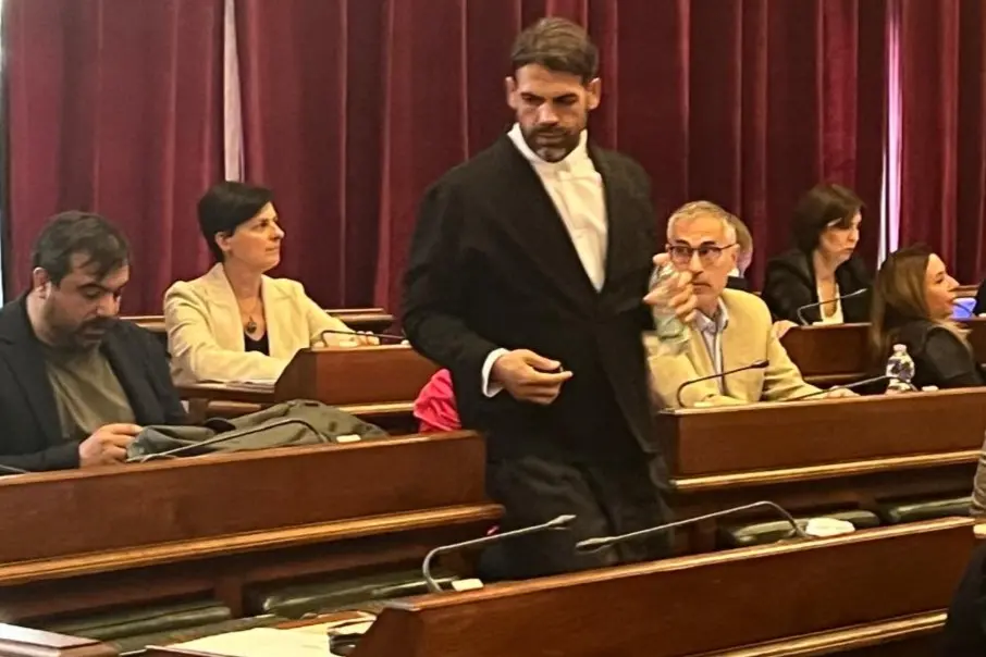Alessandro Cao in aula