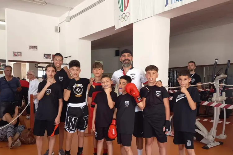 Gli atleti premiati - Porto Torres (foto concessa)