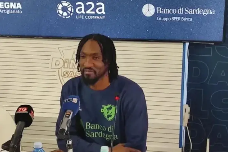 Rashawn Thomas, unico straniero confermato dalla Dinamo (foto G. Marras)