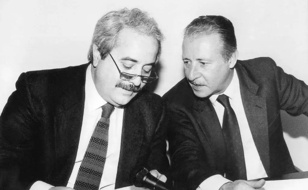 I due giudici Giovanni Falcone e Paolo Borsellino