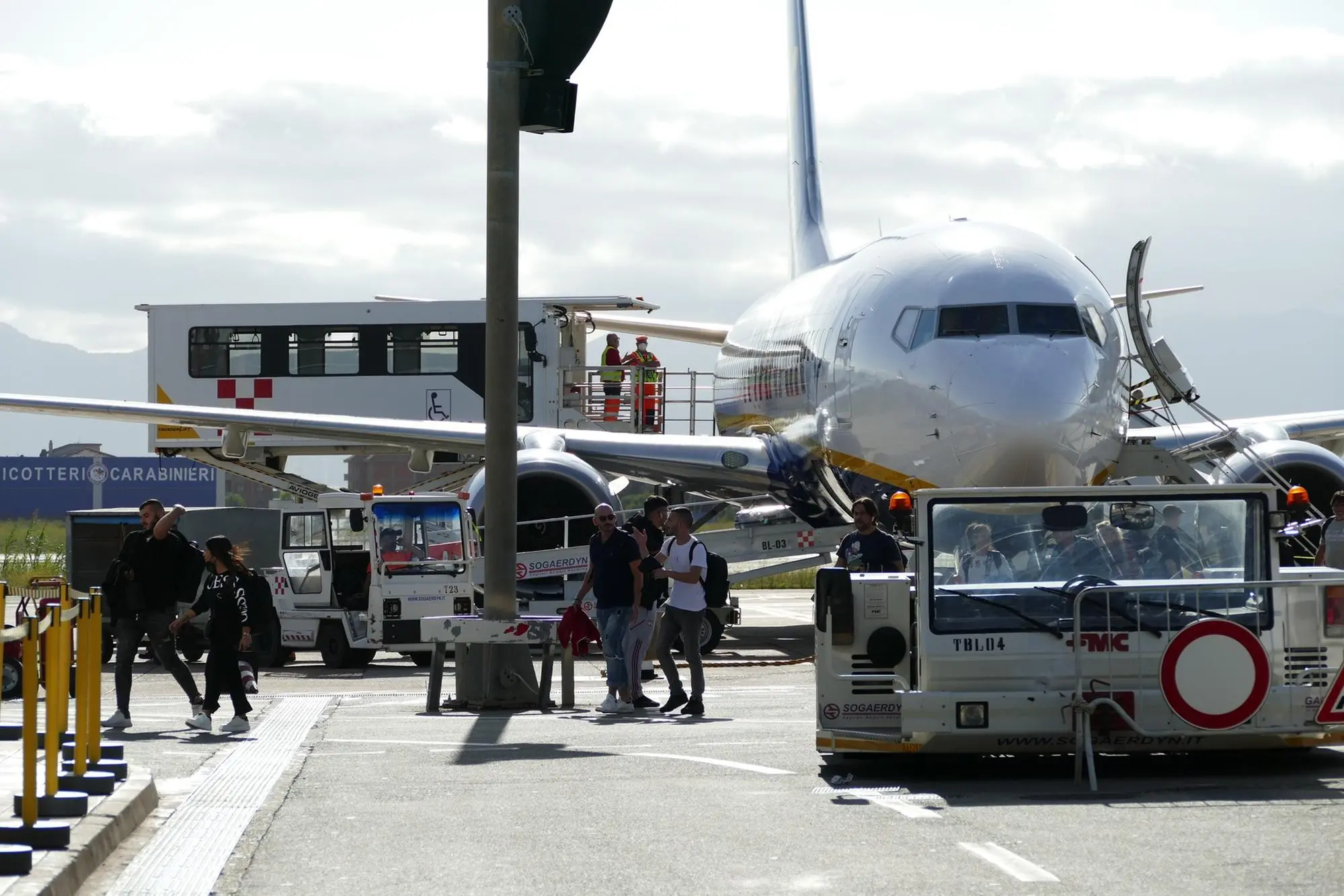 Problemi nei collegamanti da e per l'aeroporto di Elmas (Foto: Sogaer)