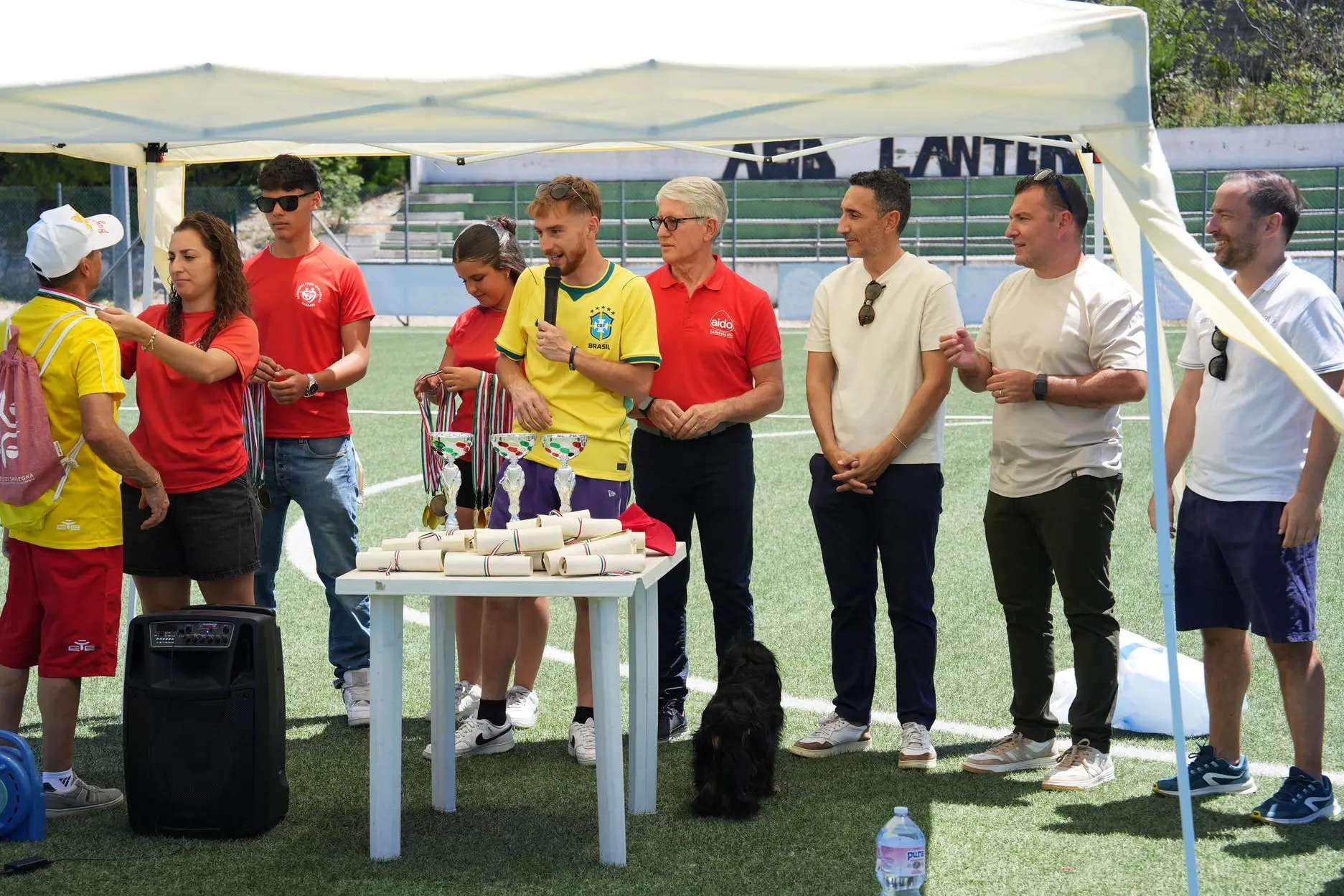 Un momento di "Insieme in Campo"