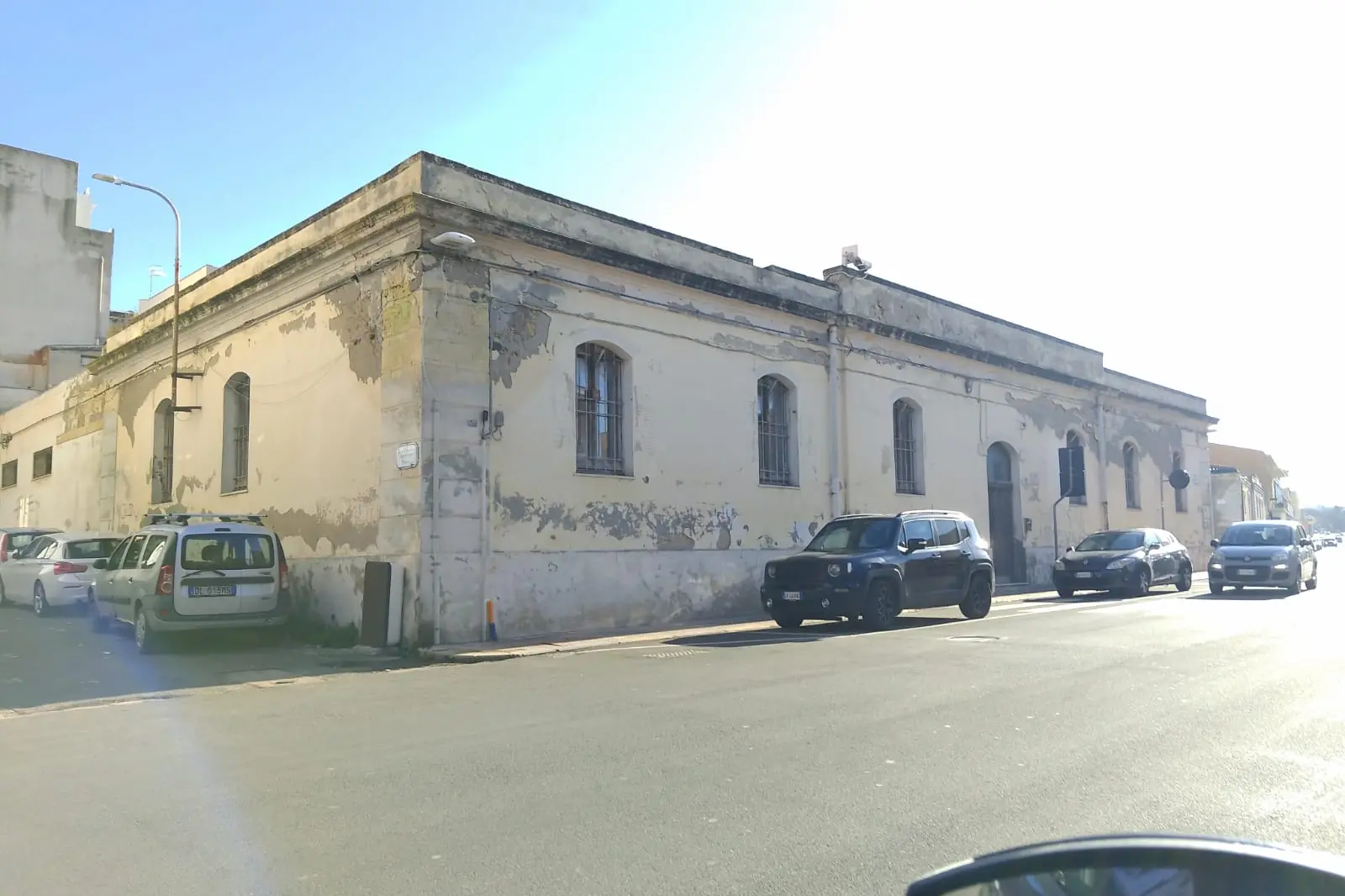 L'ex Pretura a Porto Torres (foto Pala)