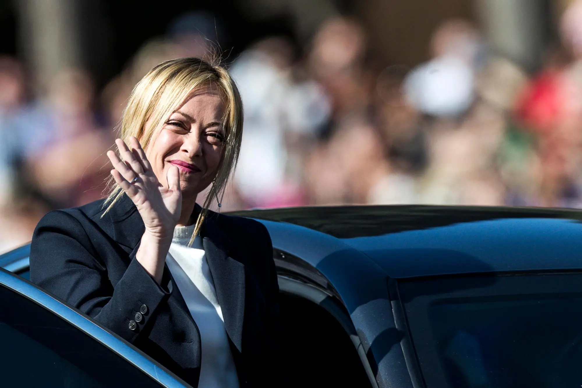Giorgia Meloni (foto Ansa)