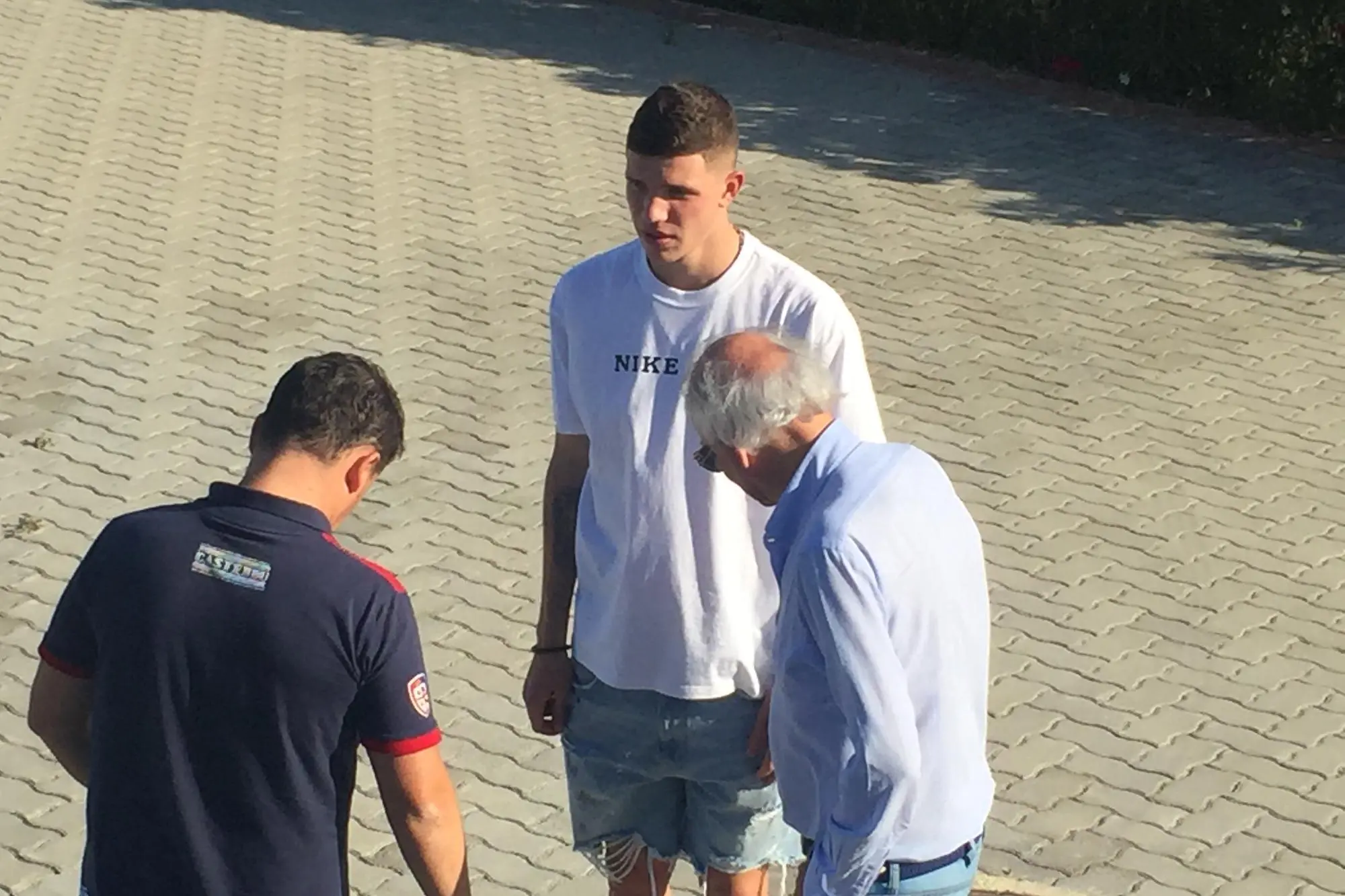 Franco Carboni ad Asseminello (Foto Gaggin)
