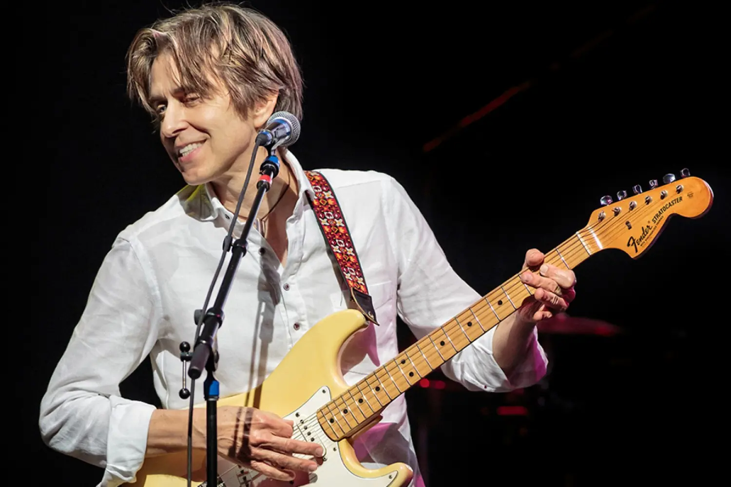 Il chitarrisra Eric Johnson, Grammy Award for Best Rock Instrumentall nel 1992 (foto ufficio stampa)