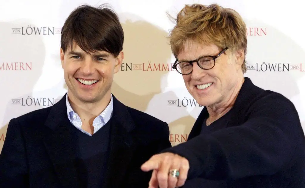 Con Tom Cruise nel photocall di &quot;Leoni per Agnelli&quot; (2007)