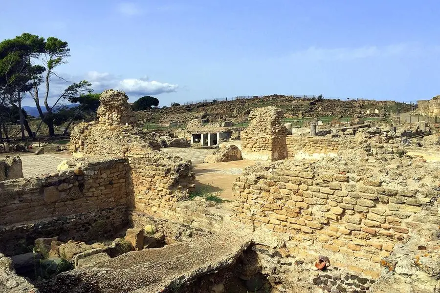 Gli scavi archeologici di Nora, nel territorio di Pula (foto archivio L'Unione Sarda)
