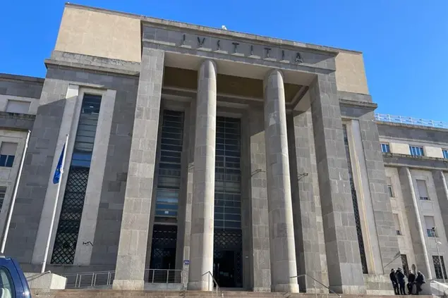 Il tribunale di Cagliari (archivio L'Unione Sarda)