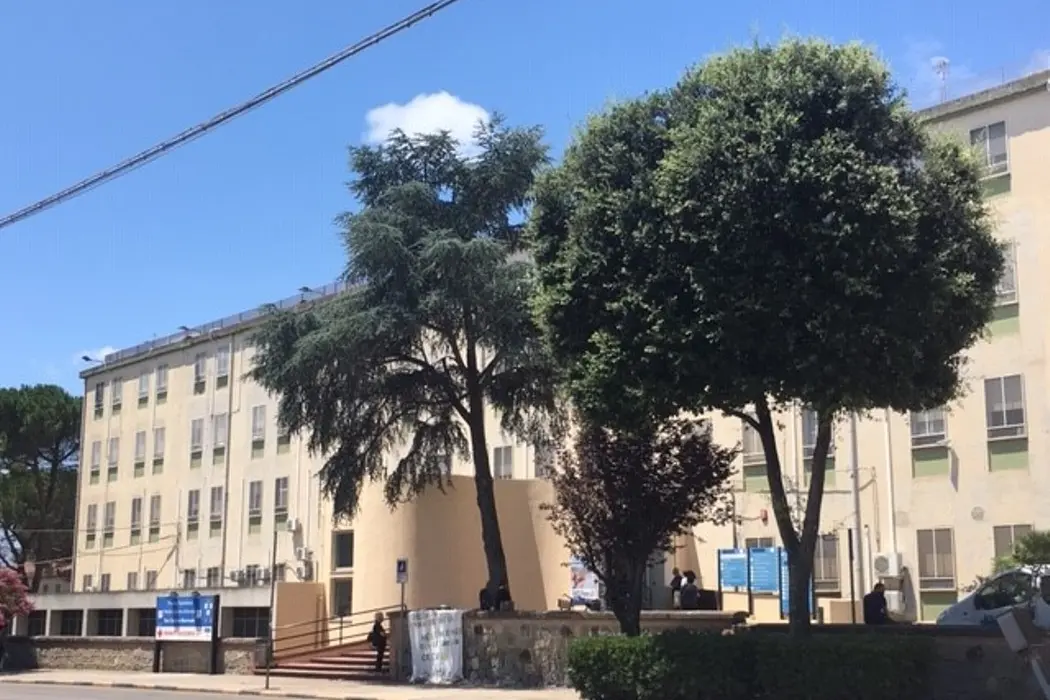 L'ospedale di San Gavino (archivio L'Unione Sarda)