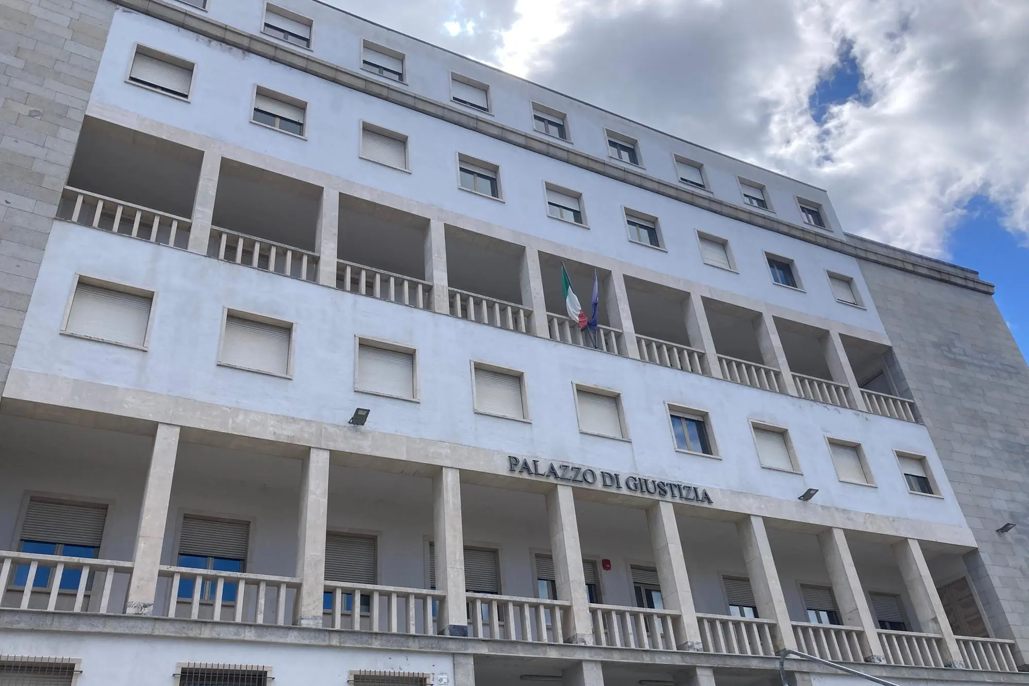Il tribunale di Nuoro (L'Unione Sarda)
