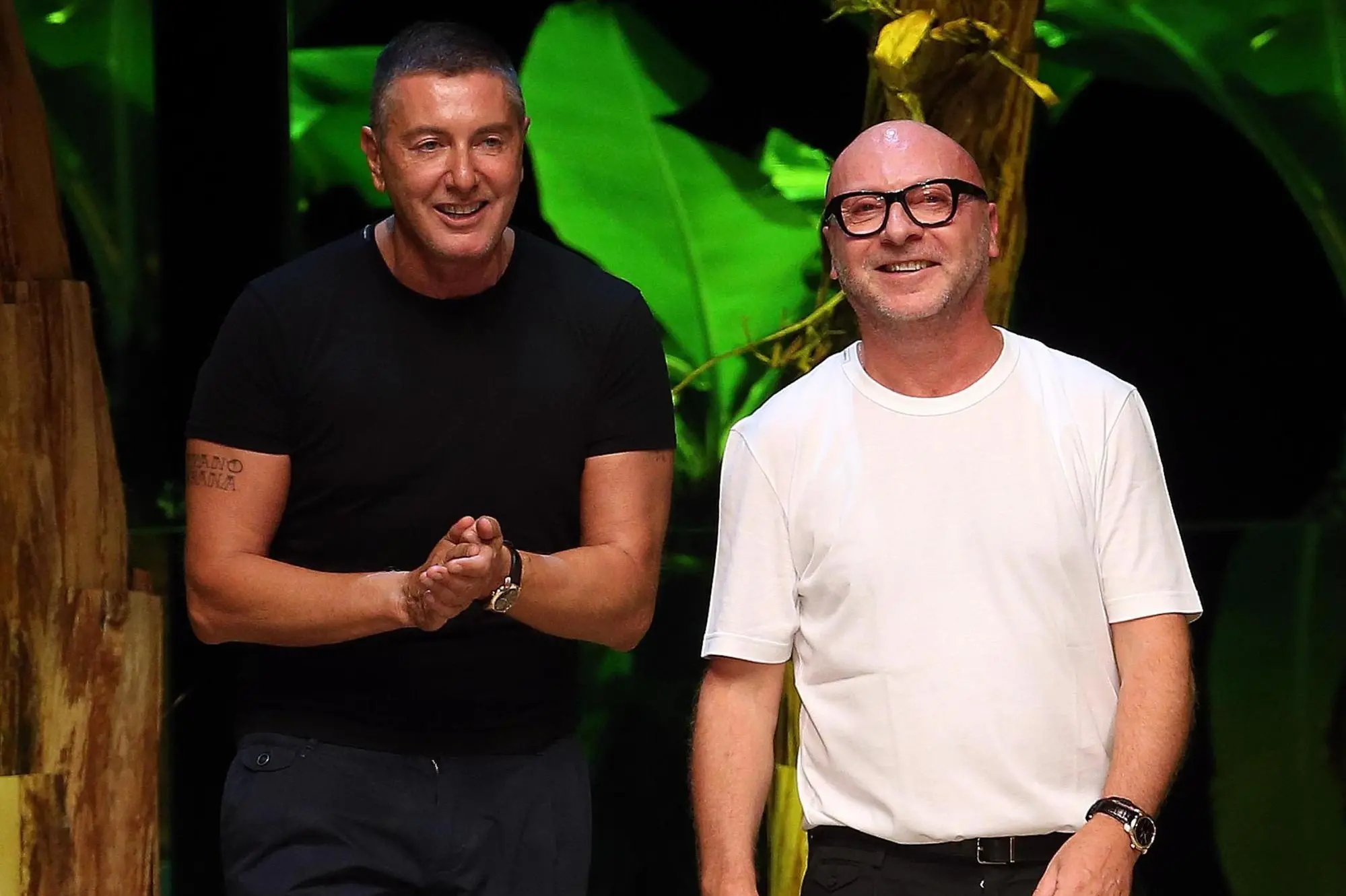 Stefano Gabbana e Domenico Dolce (foto Ansa)
