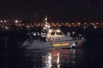 Un'imbarcazione della Guardia Costiera