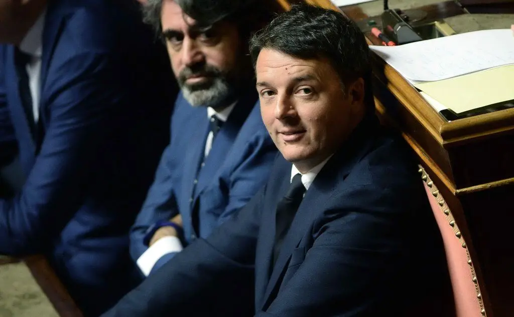 Matteo Renzi, senatore Pd