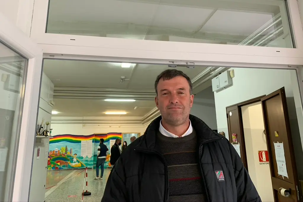 L'attuale sindaco Andrea Casu (foto Sara Pinna)