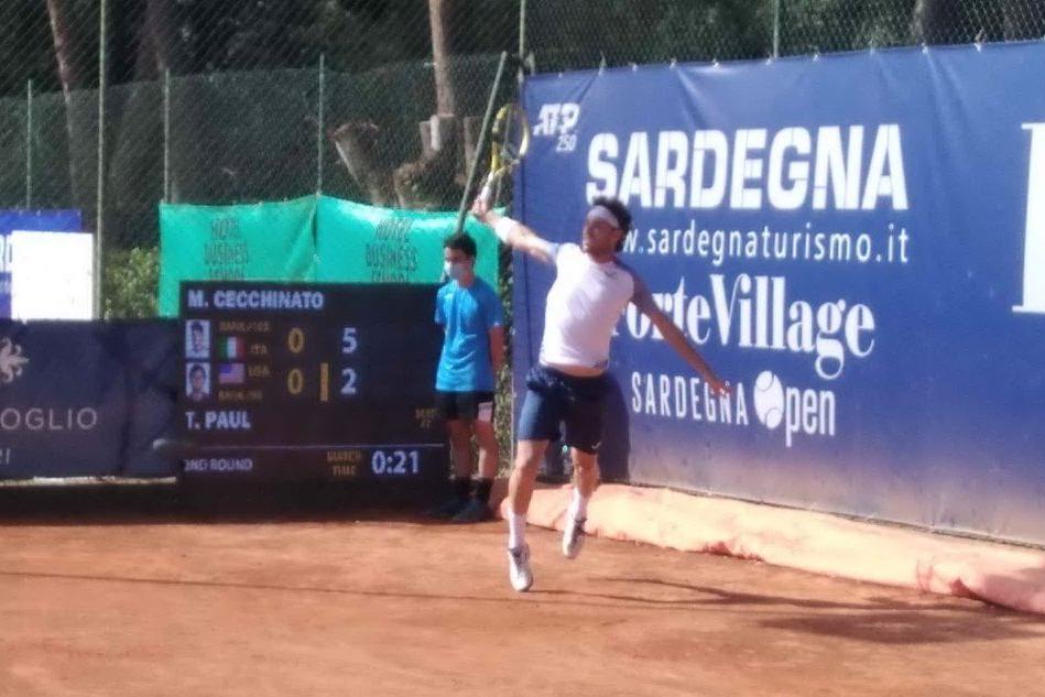 Sardegna Open: anche Cecchinato nei quarti
