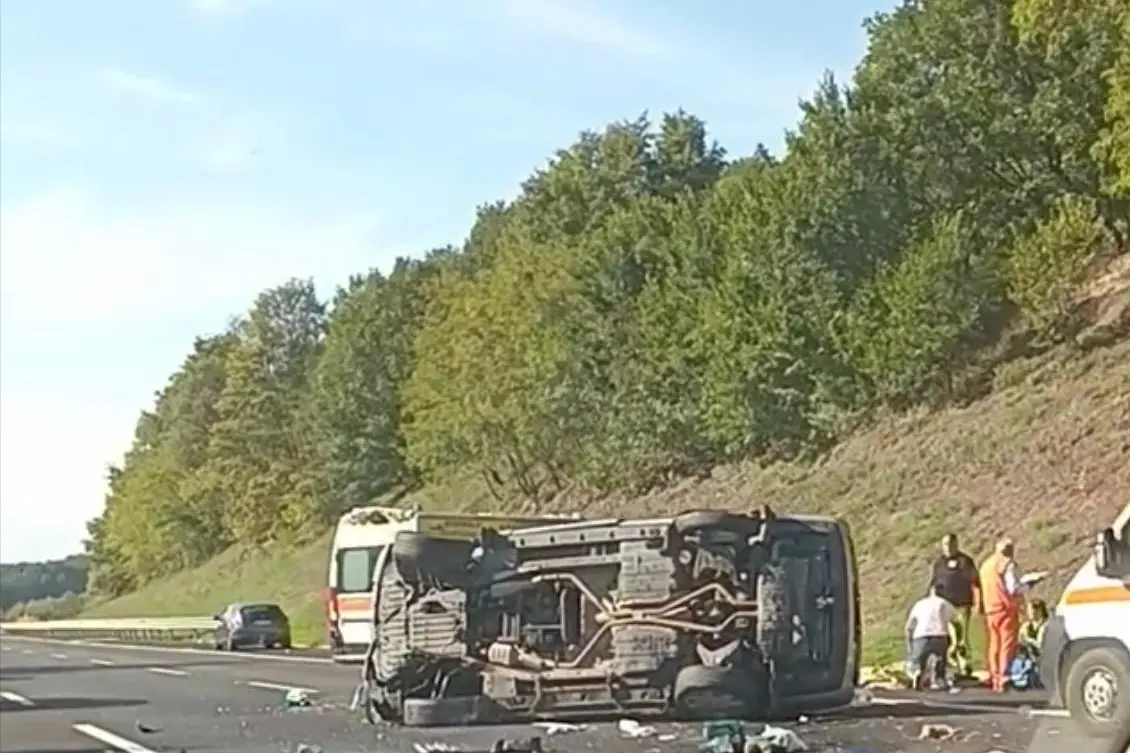 Il luogo dell'incidente (Foto concessa da Il Messaggero)