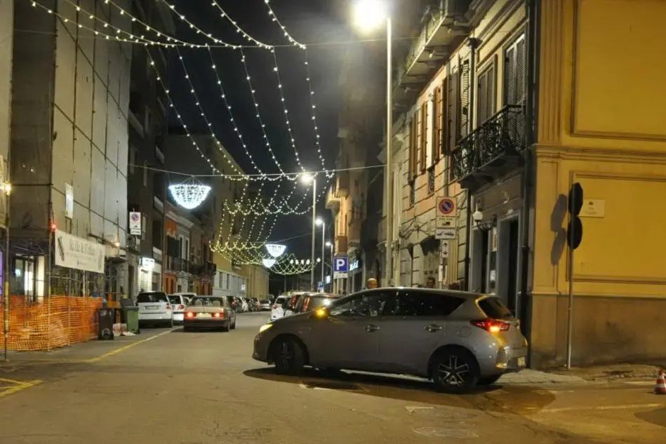 L'incidente è avvenuto tra via Tigellio e Corso Vittorio Emanuele II (foto polizia municipale di Cagliari)