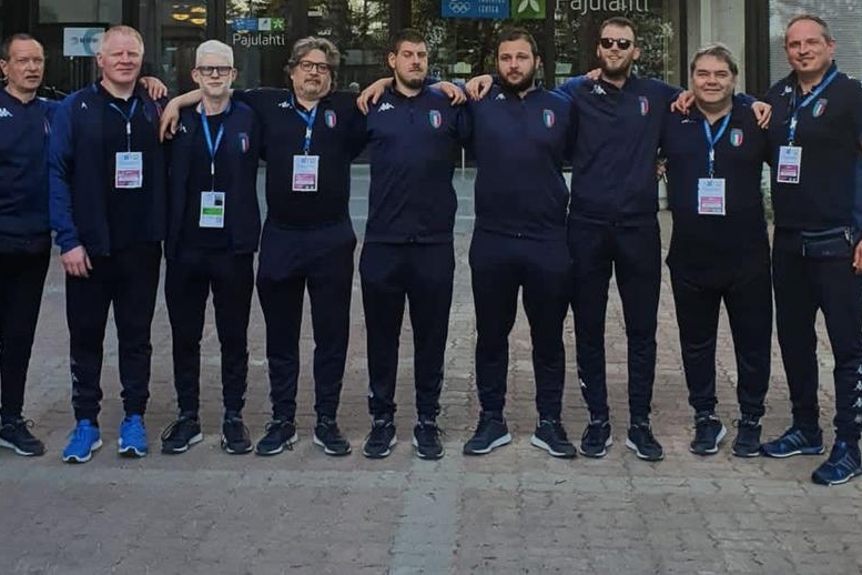 Ai danesi il torneo internazionale di pallamano per ciechi, Italia terza